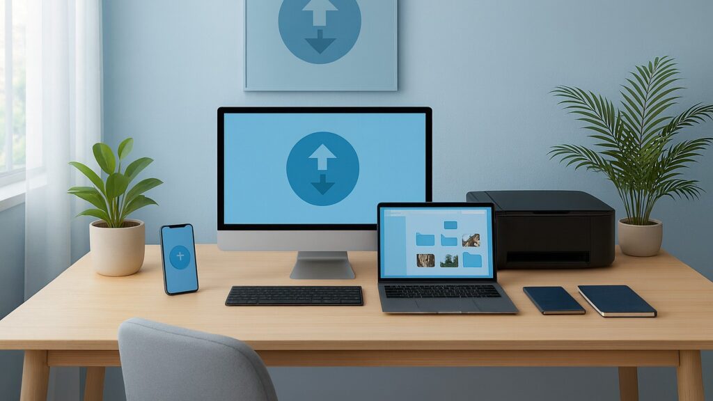 Setting up new devices and transferring data with local IT support in Mandurah