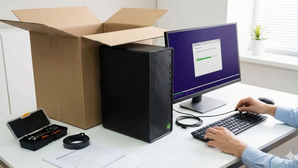 New computer setup and configuration service in Mandurah