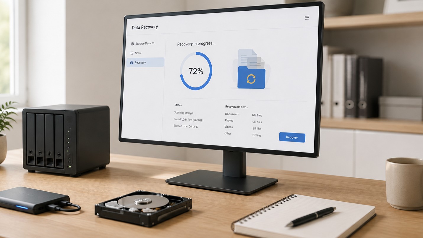 Data recovery and troubleshooting workstation